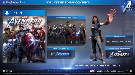 Marvel S Avengers Pre Order Details And Collectors Edition Revealed