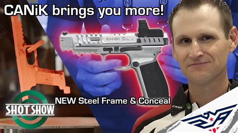 CANiK NEW Steel Frame SFx Rival S MICRO Compact Mete MC9 SHOT SHOW