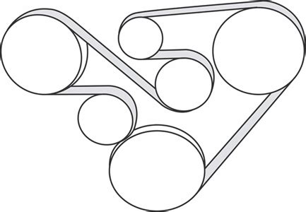 2002 Subaru Outback Serpentine Belt Diagram