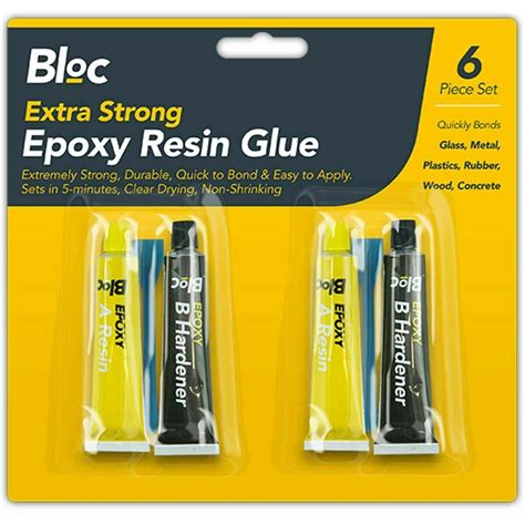 Epoxy Resin Glue Extra Strong Adhesive Super Bond Hardener Metal