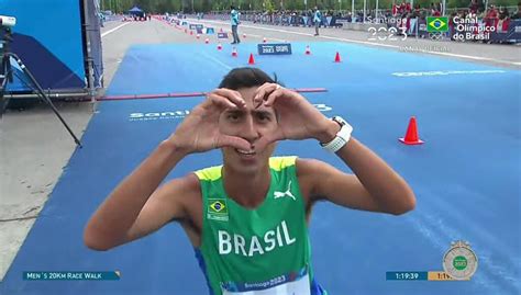 Caio Bonfim Conquista Medalha Nos Jogos Pan Americanos 2023