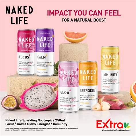 Naked Life Sparkling Nootropics Extra Supermarket