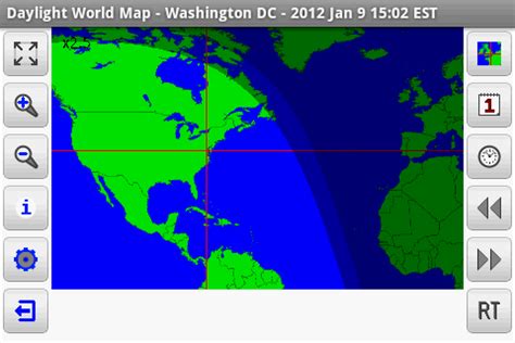 Daylight World Map for Android