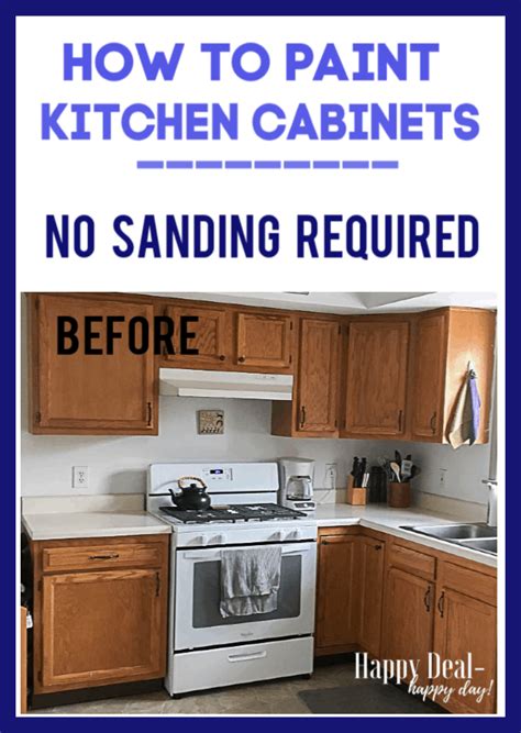 How To Paint Cabinets No Sanding Warehouse Of Ideas