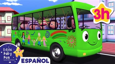 Las Ruedas Del Autob S Canciones Infantiles Caricaturas Para Bebes