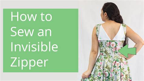 How To Sew A Perfect Invisible Zipper Including Matching The Seams