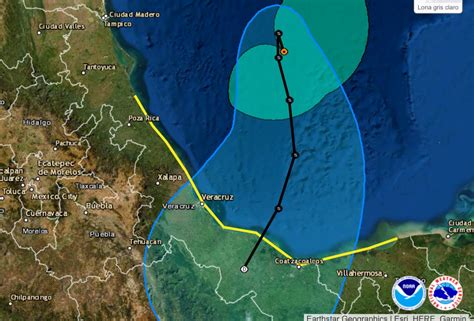 Tormenta Tropical Karl Cobra Fuerza En El Golfo De M Xico Proceso