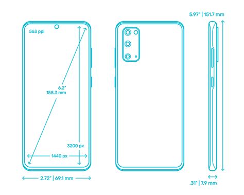 Phones Cell Phones Dimensions And Drawings