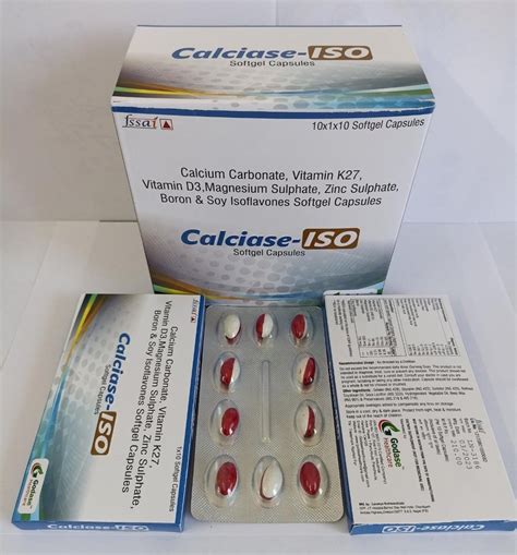 Calcium Carbonate Calcitriol Vitamin K Vitamin D Soy Isoflavones