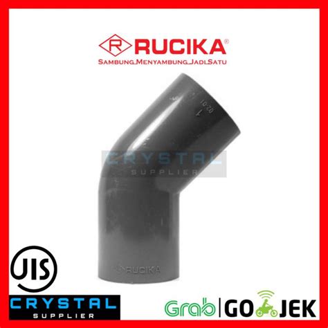 Jual Knie Polos Rucika Inch Aw Pvc Elbow Knee Derajat