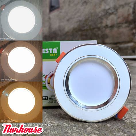 Lampu Downlight Led Warna Watt Lampu Downlight Variasi Hias Plafon