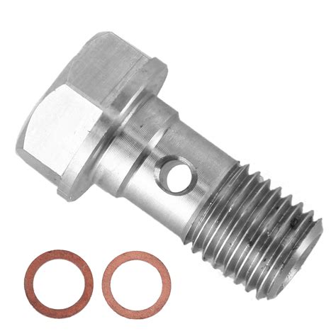 Turbo Oil Feed Restrictor M10x1 25 Stainless Steel Restricted Fitting