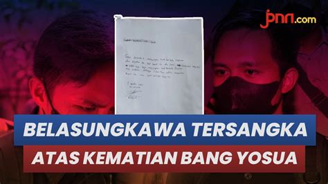 Surat Bharada E Untuk Keluarga Brigadir J Dibuka Ke Publik YouTube