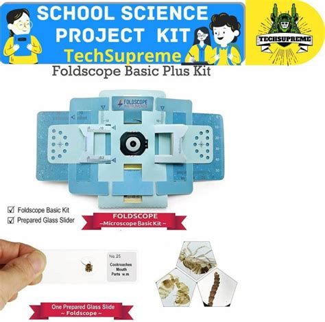 Techsupreme Foldscope Classroom Kit Paper Diy Microscope Price In