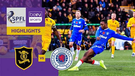 Livingston V Rangers Spfl Match Highlights Youtube