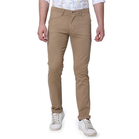 Shop Oxemberg Men Slim Fit Casual Trouser Online