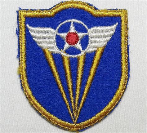 Wwii Usaaf 4th Air Force Patch On Wool Griffin Militaria