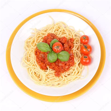 Spaghetti Bolognese Stock Photo By ©teine26 3887757