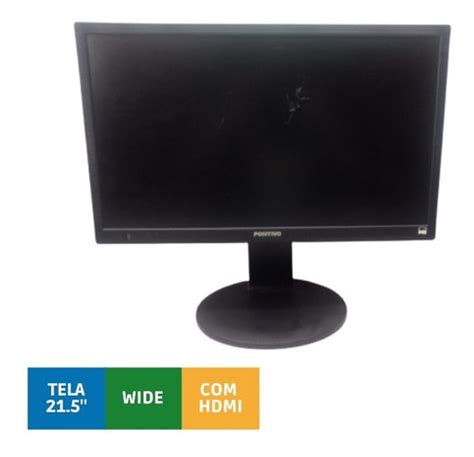 Monitor Positivo Led Wide Mp Pk Usado C Risco Mercadolivre