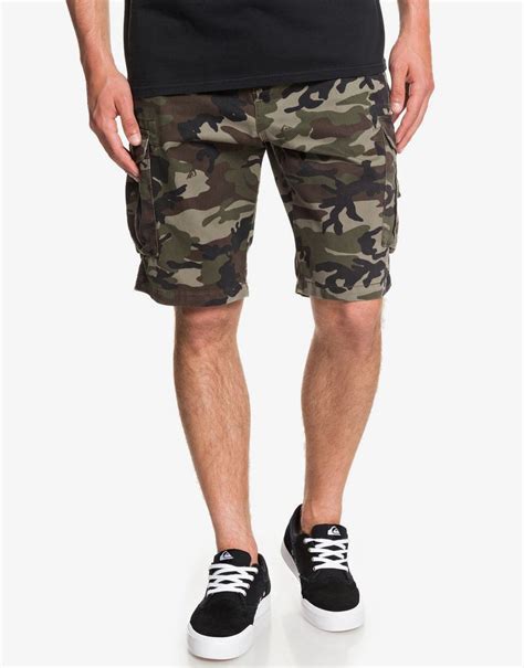 Quicksilver Crucial Battle Cargo Shorts Camo Print Stillo