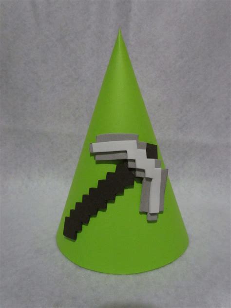 Minecraft Inspired Party Hats Etsy