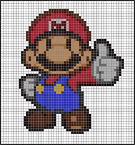 Ideas De Pixel Art Minecraft Mario Bros Punto De Cruz Plantillas