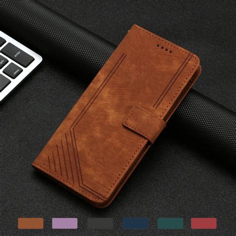 Funda De Tel Fono Tipo Billetera Para Oppo Cubierta De Cuero Para