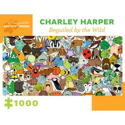 Charley Harper Beguiled By Wild 1000 Teile POMEGRANATE Puzzle