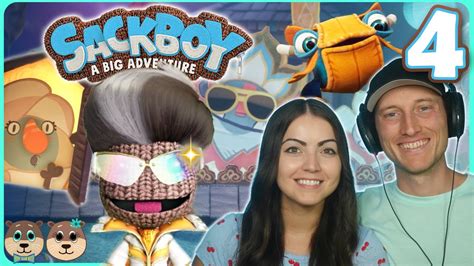 Scootle Wrangling Cozy Gaming Couple Plays Sackboy A Big Adventure