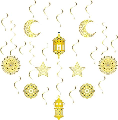 Eid Mubarak Decorations Pcs Eid Decorations For Home Ramadan Banner