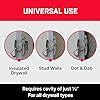 Bullfix Mirror Picture Hanging Kit Heavy Duty Drywall Anchors For