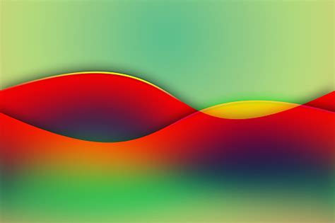 Abstract Colorful Waves Background Stock Illustration Download Image