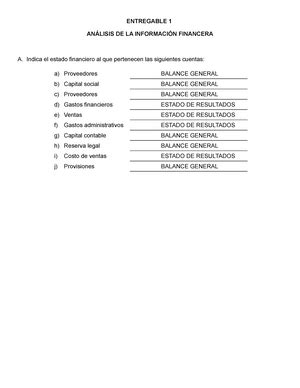 Doc Entregable Informaci N Financiera Para La Toma De Decisiones