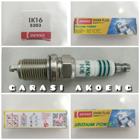 Jual Busi Iridium Denso Ik Daihatsu Xenia Toyota Vios Limo Yaris