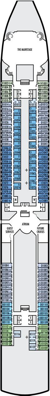 Ms Oosterdam Deck Plan And Cabin Plan