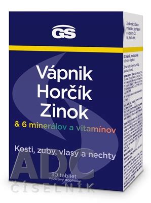 GS Vápnik Horčík Zinok ADC sk