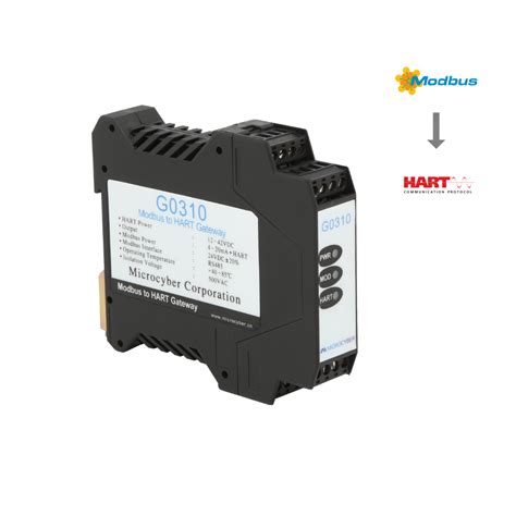 G0310 Modbus To HART Converter Modbus To HART Gateway Microcyber