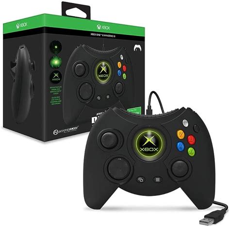 Hyperkin Duke Wired Controller For Xbox One Windows 10 PC Black