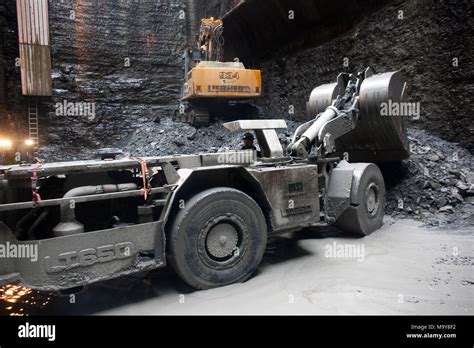 Employees Of Technicore Underground Construct An Under Lake Pedestrian