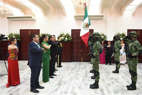 El Gobernador Cuauhtémoc Blanco Bravo Encabezó La Ceremonia Del “grito De Independencia De