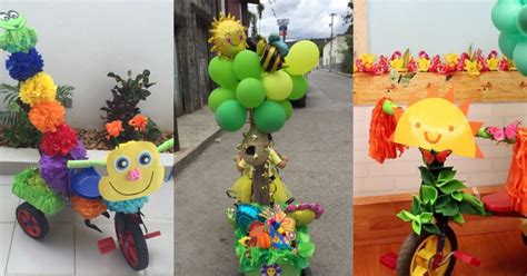 ¿cómo Decorar Un Triciclo Para Desfile De Primavera 5 Ideas