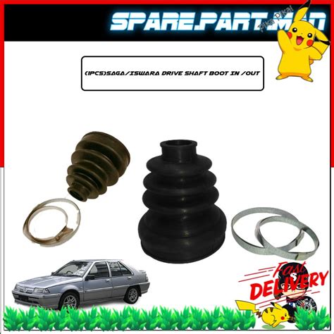 1pcs Saga Iswara Drive Shaft Boot IN OUT PKC Shopee Malaysia