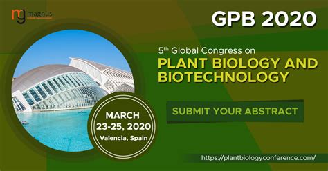 Specials Discounts For Attending Plant Biology 2020 Valencia Spain