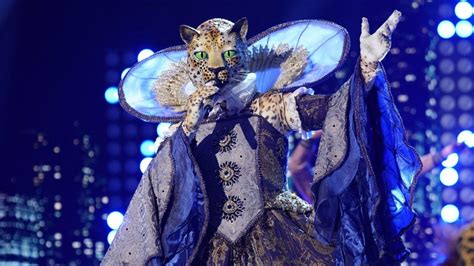 Masked Singer Leopard Spoiler Alert Leopard And Thingamajig Unmasked In Episode 10 Of The