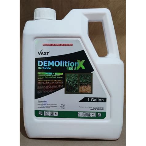 DemolitionX Herbicide 1 Gallon Demolition X Herbicide Shopee