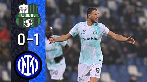 Dzeko Semplicemente Sontuoso Sassuolo 0 1 Inter Live Reaction Tifoso