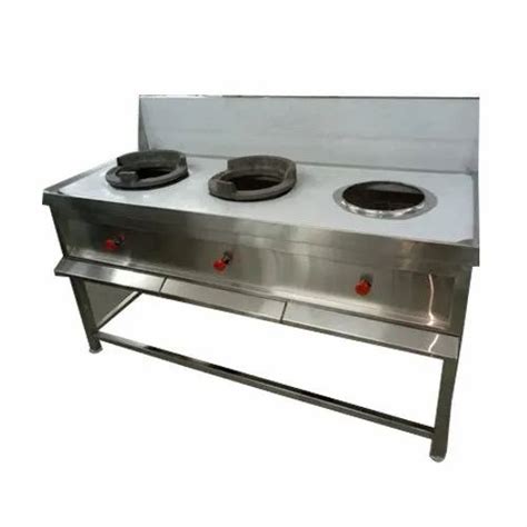 3 Stainless Steel Three Burner Bhatti At Rs 24000 In Hyderabad Id