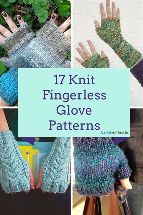17 Knit Fingerless Glove Patterns | AllFreeKnitting.com