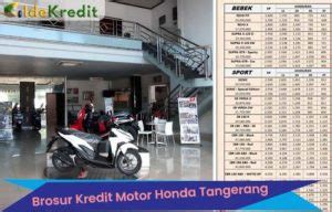 Brosur Kredit Motor Honda Tangerang Promo Bulan Ini