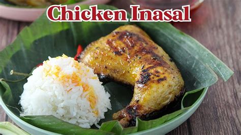 Chicken Inasal Filipino Grilled Chicken Youtube